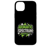 Aromantic Spectrum Aro Pride Verde Blanco LGBTQ+ Unisex Carcasa para iPhone 14 Plus