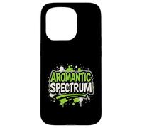 Aromantic Spectrum Aro Pride Verde Blanco LGBTQ+ Unisex Carcasa para iPhone 15 Pro