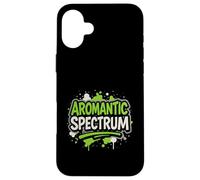 Aromantic Spectrum Aro Pride Verde Blanco LGBTQ+ Unisex Carcasa para iPhone 16 Plus