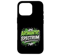 Aromantic Spectrum Aro Pride Verde Blanco LGBTQ+ Unisex Carcasa para iPhone 16 Pro