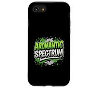 Aromantic Spectrum Aro Pride Verde Blanco LGBTQ+ Unisex Carcasa para iPhone SE (2020) / 7 / 8