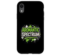 Aromantic Spectrum Aro Pride Verde Blanco LGBTQ+ Unisex Carcasa para iPhone XR