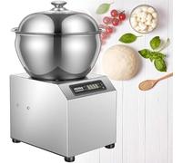 aromaoveite Amasadora Eléctrica De 5kg/8kg con Temporizador Digital Y Tapa Visualizadora, Construcción En Acero Inoxidable, Rotación Bidireccional, Apta para Restaurantes Y Panaderías. 8KG