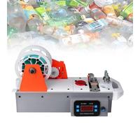 aromaoveite Extrusora De Filamentos De Impresión 3D, Máquina De Fabricación De Filamentos De Escritorio con Pantalla Digital, Adecuada para El Hogar, La Escuela Y Espacios De Creación. Orange-Gray