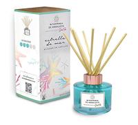 AROMAS DE ANDALUCIA, Ambientador, Mikado, Varillas, Lujuria Estrella de Mar, Cristal, 160ml 8.8 x 8.8 x 19.4 cm