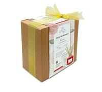 AROMAS DE ANDALUCIA Pack Regalo, Ambientador 160ml y Vela aromática 250gr. (Fresa Cremosa)