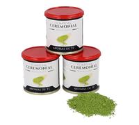Aromas de Té - Té Matcha Ceremonial Ecológico en Polvo - 90 g - 100% Orgánico, Antioxidante Natural, Energía y Bienestar