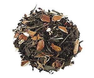 Aromas de Té - Té Negro Perla del Desierto - Fresco y Sabroso - Con Té Negro (55%), Té Verde (30%), Cáscara de Naranja, Pétalos de Rosa, Céndula y Alazor - 100 gr
