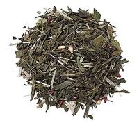 Aromas de Té - Té Verde Sencha y Blanco Pai Mu Tan Sorbete Granadino - Fresco Dulce y Suave - Con Fruta del Dragón, Limonaria, Kiwi Liofilizado, Frambuesa y Granada, 40 gr.