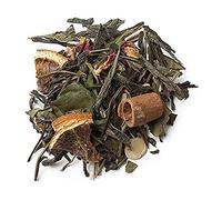 Aromas de Té - Té Verde Y Blanco Andalusí - Con Trozos de Canela, Lemongrass, Almendra, Naranja y Capullos de Rosa - Para Deleitar los Sentidos y Disminuir el Estrés - 75 gr.