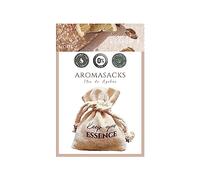 AROMASACKS Home - Ambientador Hogar para Armarios y Cajones. Fragancia Azahar de Limón. Duración 8 semanas. Saquitos de Lino con Perlas Aromáticas. Esencia Natural 0% Alcohol. Flor DE AZAHAR