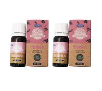 Aromasenses - 2 unds Aceite Esencial Mirra Ullas 10 ml - Quemador - Difusor - Velas Perfumadas (10 ml, Mirra)