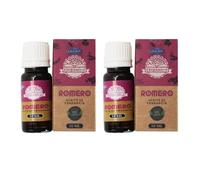 Aromasenses - 2 unds Aceite Esencial Romero Ullas 10 ml - Quemador - Difusor - Velas Perfumadas (10 ml, Romero)
