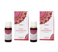Aromasenses.- 2 unidades Aceite Esencial de Fresa Puro Goloka 10 ML (Fresa)
