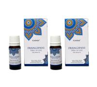 Aromasenses.- 2 unidades Aceite Esencial Frangipani Puro Goloka 10 ML (Frangipani)
