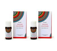 Aromasenses.- 2 unidades Aceite Esencial Frankincense Puro Goloka 10 ML (Frankincense)