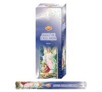 Aromasenses | Incienso Angel de la Guarda Hexagonal Sac | Caja de 6 Tubos con 20 Varillas