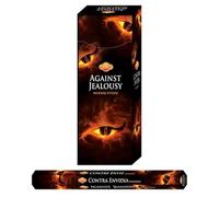 Aromasenses | Incienso contra Envidia Hexagonal Sac | Caja de 6 Tubos con 20 Varillas