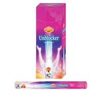 Aromasenses | Incienso Destrancadera Hexagonal Sac | Caja de 6 Tubos con 20 Varillas