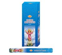 Aromasenses | Incienso Divino Niño Jesus Hexagonal Sac | Caja de 6 Tubos con 20 Varillas
