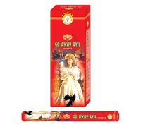 Aromasenses | Incienso Espanta Diablo Hexagonal Sac | Caja de 6 Tubos con 20 Varillas