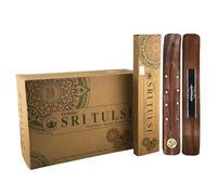 Aromasenses | Incienso Goloka Organic Sri Tulsi + 1 Tablilla Aromasenses | Nueva Caja con 12 Cajetillas de 15 Gramos = 180 Gramos | Yoga | Meditación | Relajación | Armonia | Purificación