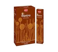 AROMASENSES Incienso Mantra Hem - 12 Cajetillas de 15 Gramos Cada una.