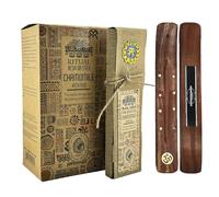 Aromasenses.- Incienso Sahumerio Banjara Camomila Ritual Resin - Caja Completa con 8 Cajetillas con 8 Varillas Cada una + 1 Tablilla Aromasenses - Hecho a Mano - 100% Natural y Orgánico (CAMOMILA)