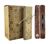 Aromasenses.- Incienso Sahumerio Banjara Vainilla Ritual Resin - Caja Completa con 8 Cajetillas con 8 Varillas Cada una + 1 Tablilla Aromasenses - Hecho a Mano - 100% Natural y Orgánico (Vainilla)