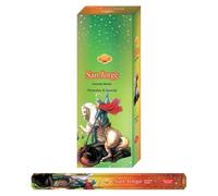 Aromasenses | Incienso San Jorge Hexagonal Sac | Caja de 6 Tubos con 20 Varillas