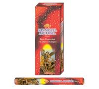 Aromasenses | Incienso San Miguel Arcangel Hexagonal Sac | Caja de 6 Tubos con 20 Varillas