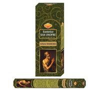 Aromasenses | Incienso San Onofre Hexagonal Sac | Caja de 6 Tubos con 20 Varillas