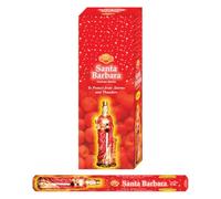 Aromasenses | Incienso Santa Barbara Hexagonal Sac | Caja de 6 Tubos con 20 Varillas