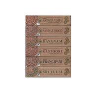 AROMASENSES Pack 6 Incienso Goloka Organic Natural .- 6 Paquetes de 15 Gramos