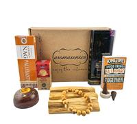 Aromasenses - Packs de Palo Santo - Palo Santo Natural - Pulsera Palo Santo - Gran Variedad en Productos de Palo Santo - Purificación y Bienestar Espiritual - Limpiador de Energias. (8 MM, Caja 3)