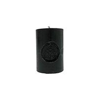 Aromasenses - Vela 3 Signos Negra - Velas Esotéricas para rituales varias formas y colores - Fuerza - Vitalidad - Tumba Trabajos - Atar y Cortar Amarres - Rompe Traumas - Desarrollo Personal