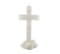 Aromasenses - Vela Cruz de los Deseos Blanca - Velas Esotéricas para rituales varias formas y colores - Fuerza - Vitalidad - Tumba Trabajos -Atar y Cortar Amarres -Rompe Traumas -Desarrollo Personal