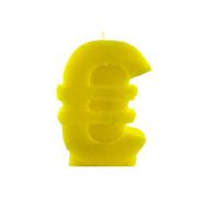 Aromasenses - Vela Euro Amarilla - Velas Esotéricas para rituales varias formas y colores - Fuerza - Vitalidad - Tumba Trabajos - Atar y Cortar Amarres - Rompe Traumas - Desarrollo Personal