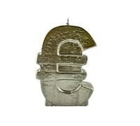 Aromasenses - Vela Euro Plata - Velas Esotéricas para rituales varias formas y colores - Fuerza - Vitalidad - Tumba Trabajos - Atar y Cortar Amarres - Rompe Traumas - Desarrollo Personal