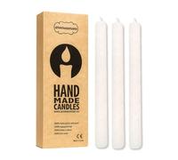 Aromasenses | Velas Artesanales | 3 Unidades | 2 cm x 20 cm Velas Aromáticas |Naturales Sin Tóxicos Hechas a Mano | Para Relajación | Velas Originales con Fragancia | Velas de Sal y Ruda