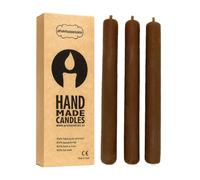Aromasenses | Velas Artesanales | 3 Unidades | 2 cm x 20 cm Velas Aromáticas | Naturales Sin Tóxicos Hechas a Mano | Para Relajación | Originales con Fragancia | Velas de Miel y Canela