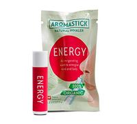 Aromastick Energy - Vigoriza y energiza mente y cuerpo - Inhalador terapéutico natural - Aromaterapia - 100% aceites esenciales puros orgánicos, bio, Menta, Romero, Pomelo