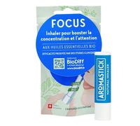 Aromastick Focus - Inhalador de aceites esenciales orgánicos - Concentración