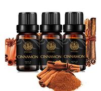Aromaterapia aceites esenciales de canela set, 100% puro aceites esenciales de canela Olor Set, grado terapéutico canela aromaterapia Aceites Esenciales Aceites de la fragancia del conjunto 3 * 10 ml