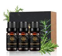 Aromaterapia aceites esenciales de romero set, 100% Pure Rosemary Essential Oils Aroma Set, 3 * 10 ml Romero grado terapéutico de aromaterapia Aceites Esenciales Aceites de la fragancia fijaron