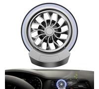 Aromaterapia Air Freshener, Rotating Automotive Perfume Scent Decor, 10 x 10 x 5 cm, elegante decoración de salpicadero, accesorio de larga duración, difusor de coche para amigos, familia