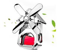 Aromaterapia automática giratoria: perfume con clip, extractos naturales con calma, ambiente de vehículo con equilibrio, viajes, construido para mejorar el estado de ánimo