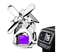 Aromaterapia automática giratoria: perfume con clip, extractos naturales con calma, ambiente de vehículo con equilibrio, viajes, construido para mejorar el estado de ánimo
