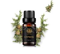 Aromaterapia ciprés Aceite esencial para difusor, 100% puro Cypress aceite perfumado para humidificador, 0,33oz-10ml Grado Terapéutico Cypress fragancia aceite esencial para masaje, Casa