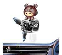 Aromaterapia de aire de aire, clip de ventilación difusor de aromaterapia,Clip de difusor de fragancia giratoria | Accesorios para automóviles retro de elementos de aeronaves para SUV, RV, sedán y cam